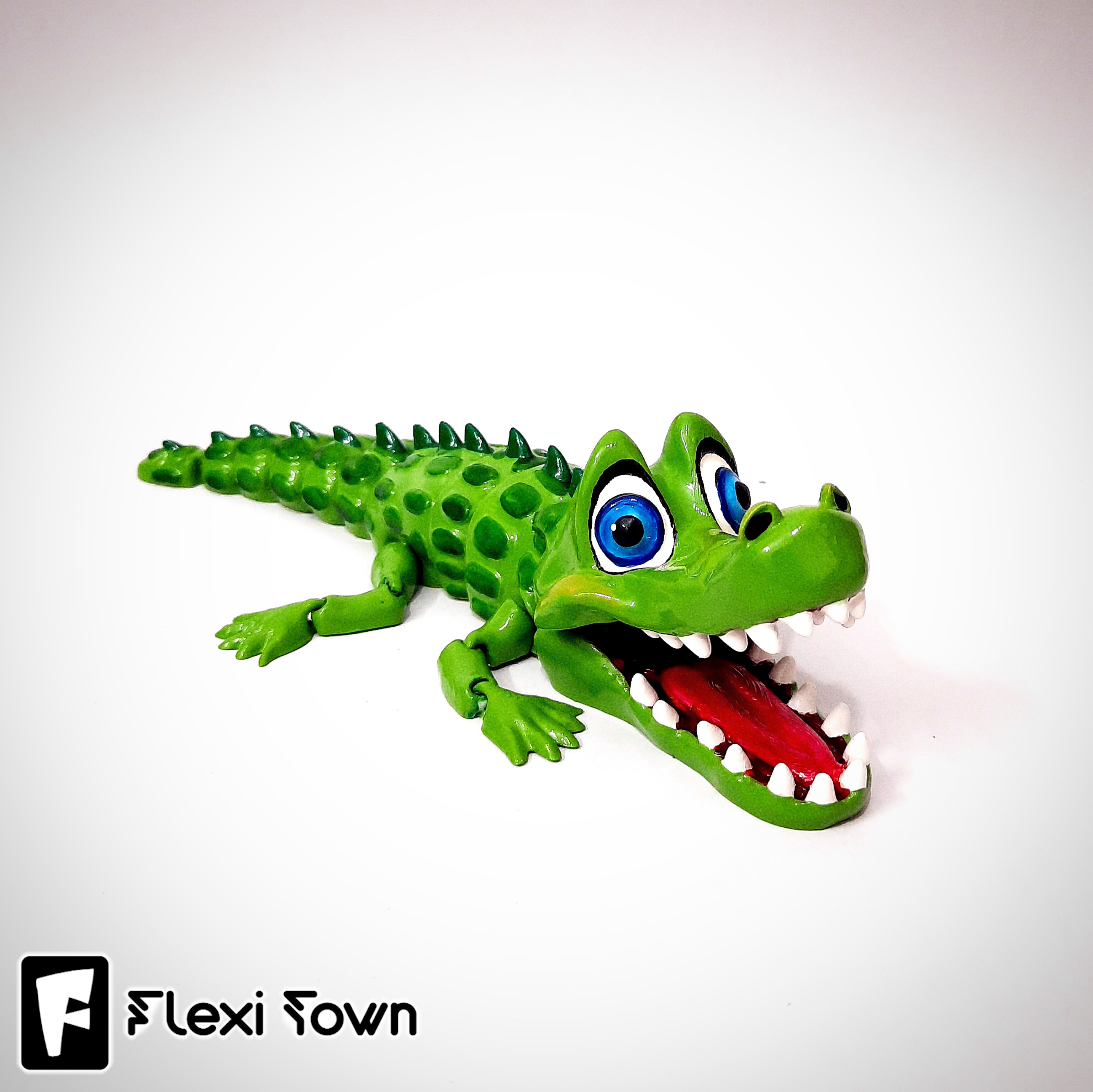 Flexi Print-in-Place Crocodile